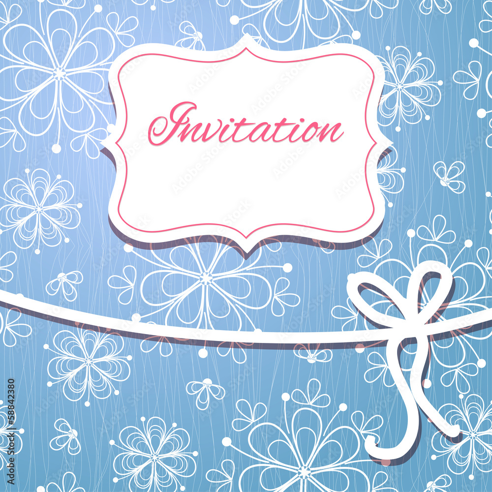 Christmas invitation card Christmas invitation card