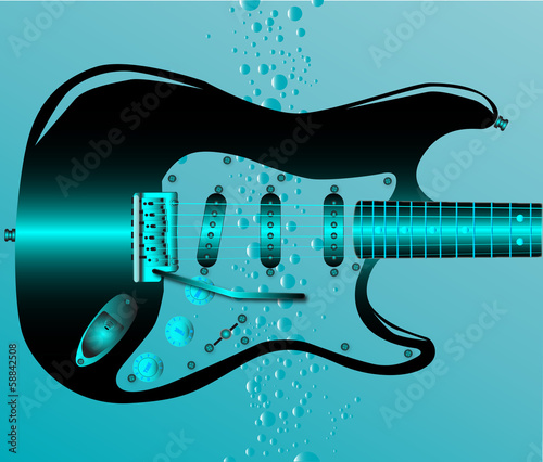 Submerged Guitar