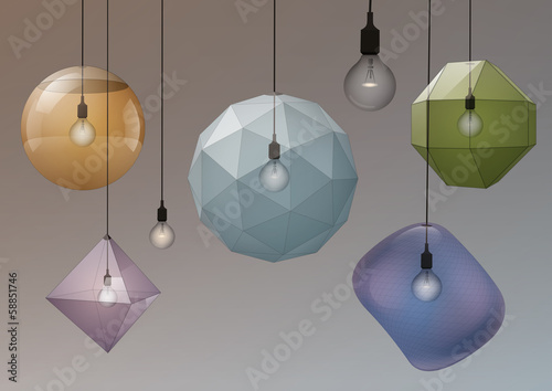 modern exclusive hanging lamp