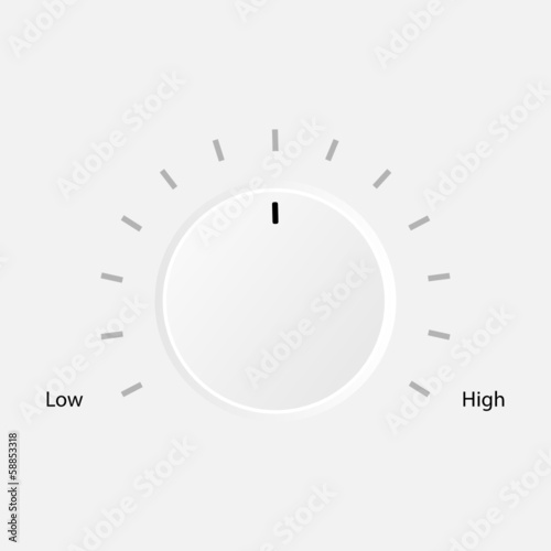 volume control knob