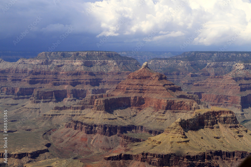point de vue sur le Grand Canyon, Arizona point de vue sur le Grand Canyon, Arizona