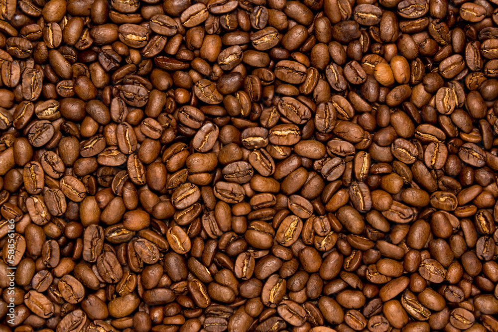 Fototapeta premium Kaffeebohnen