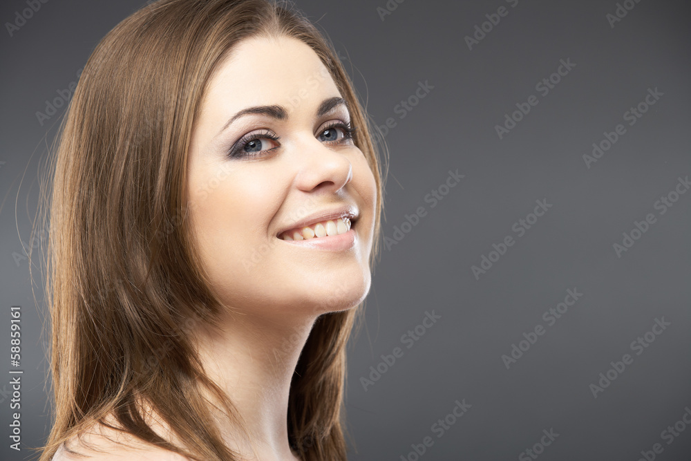 Obraz premium close up woman face