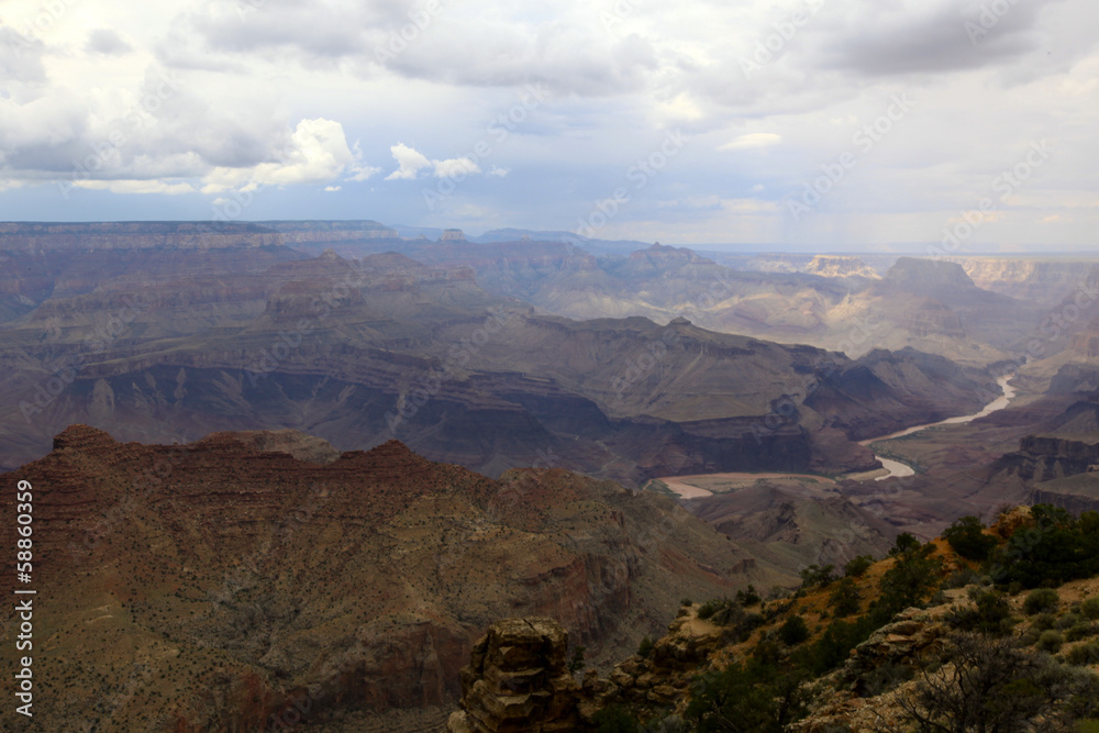 Desert view sur le Grand Canyon, Arizona
