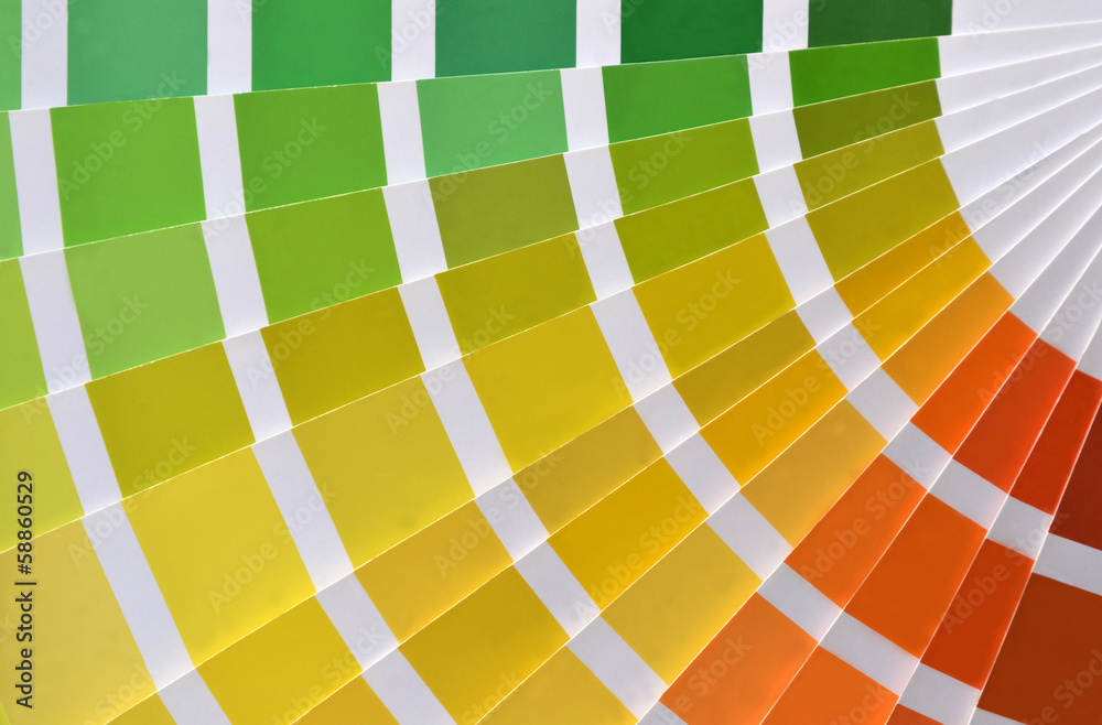Fototapeta premium Catálogo de colores pantone