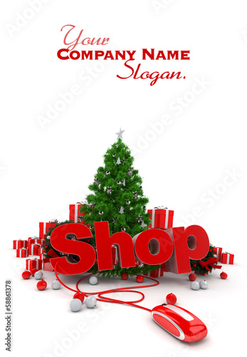 Christmas shop