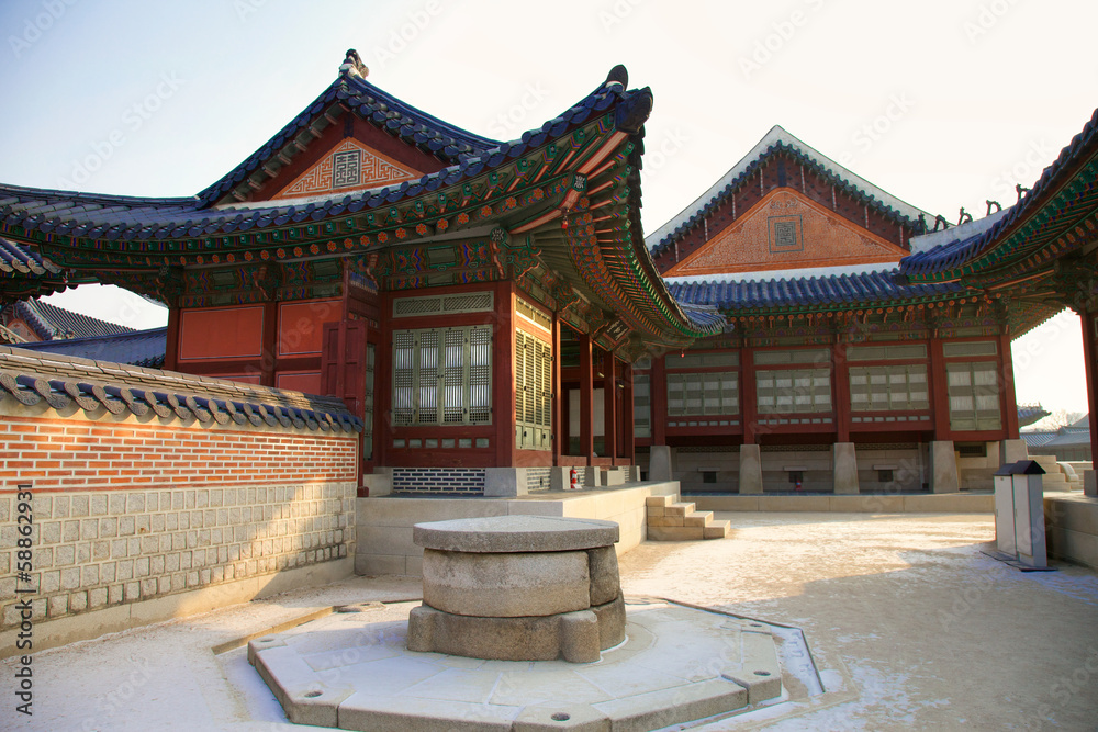 Fototapeta premium Kyongbokkung Palace,Seoul Korea