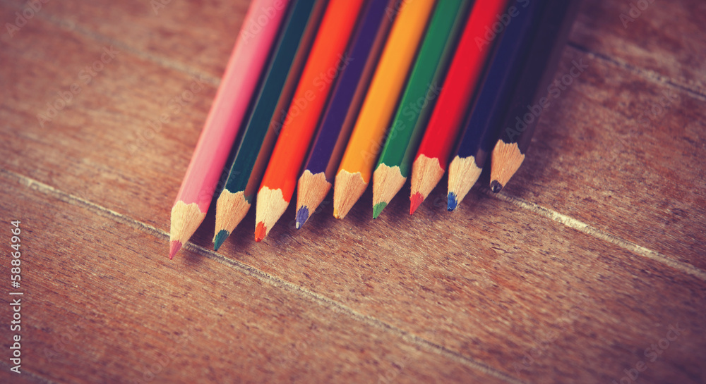 Obraz premium Color pencils.