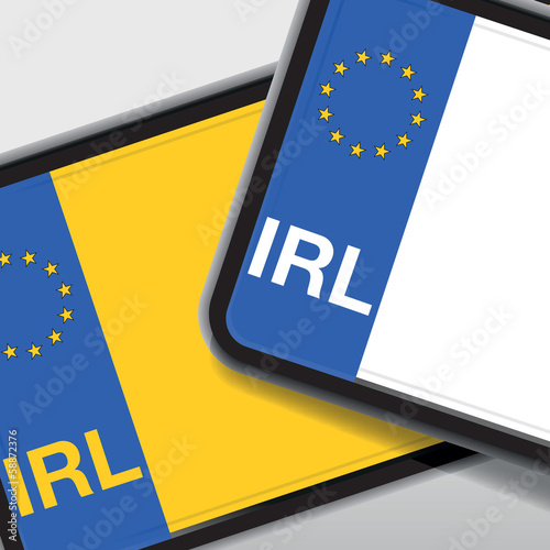 ireland number plate
