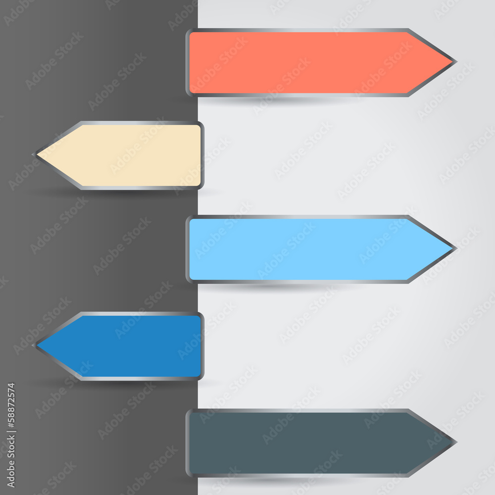 Illustration of modern design template Illustration of modern design template