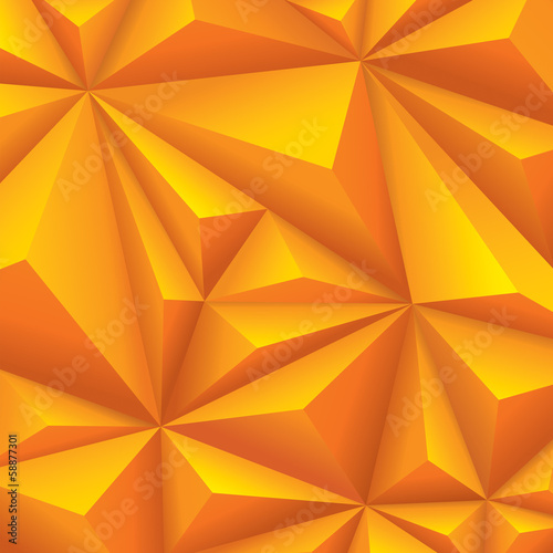 Yellow geometric background.