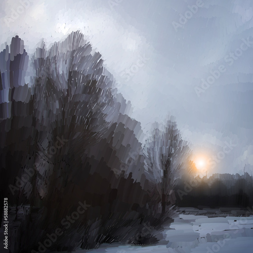 Winter landscape