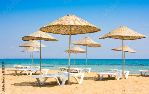 Beach in Famagusta, Cyprus