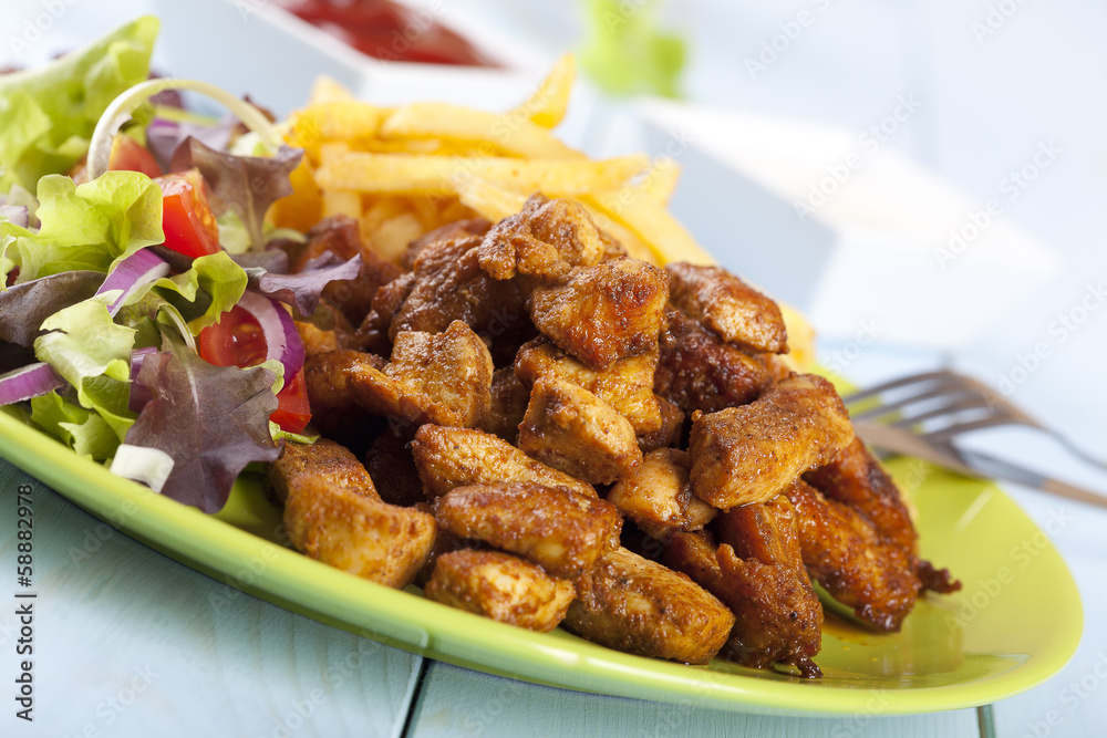 Gyros on a plate Gyros on a plate