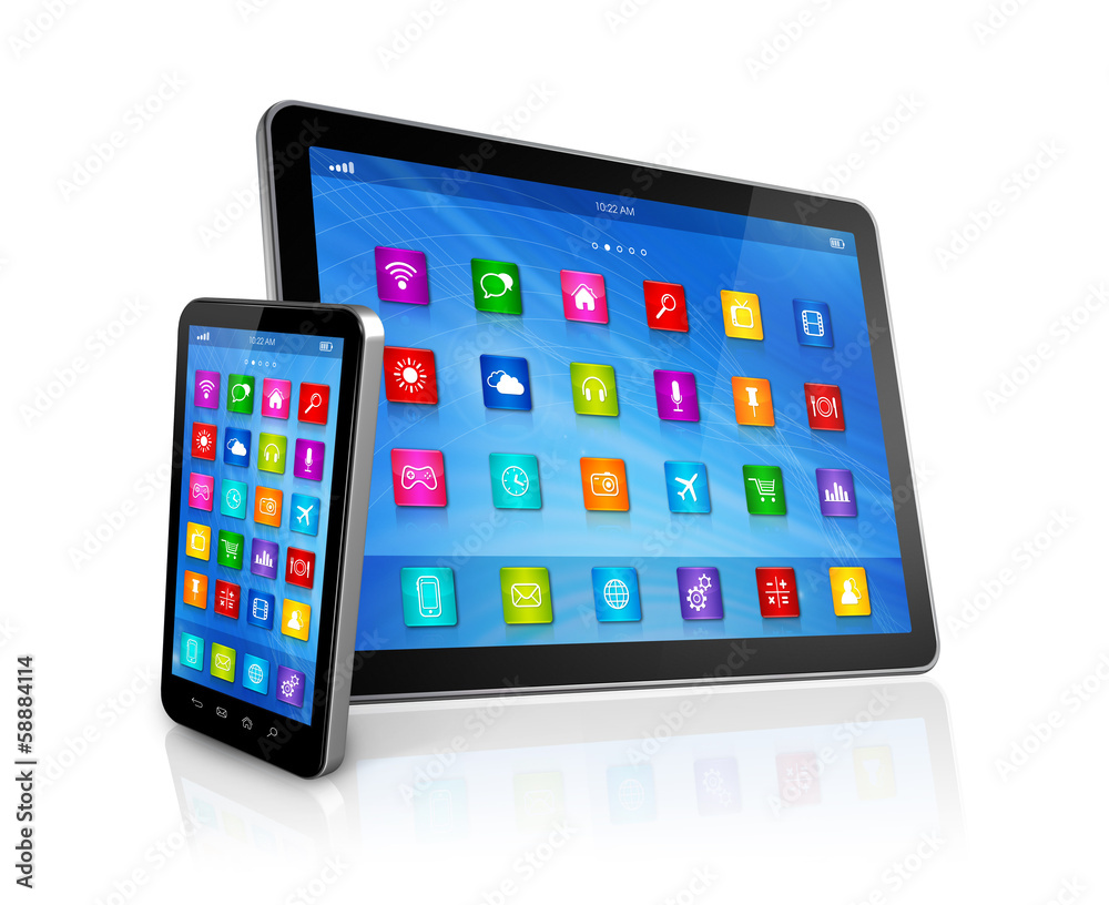 Smartphone and Digital Tablet Computer