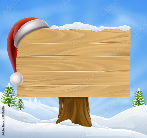 Snow Landscape Christmas Sa...