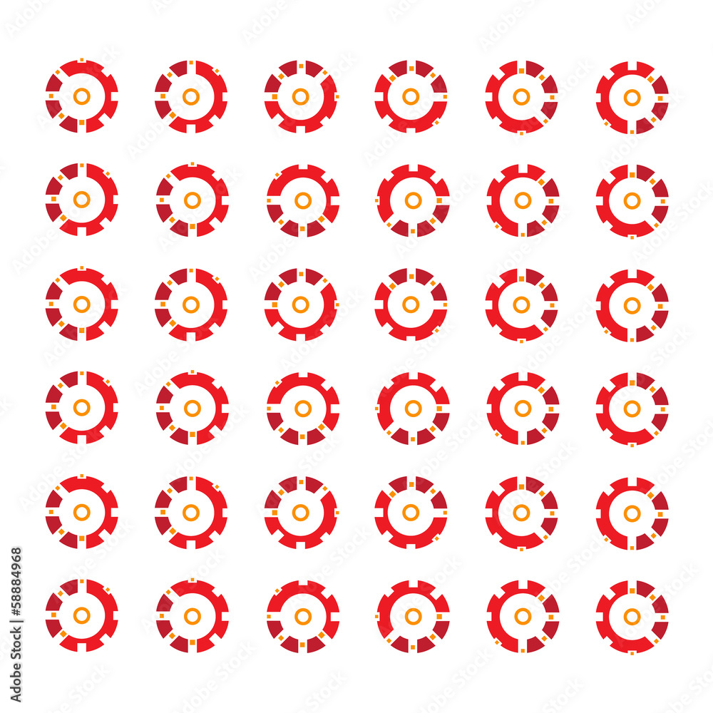abstract gear background