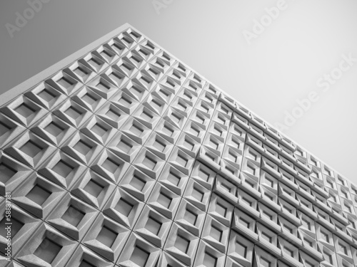 Geometric facade