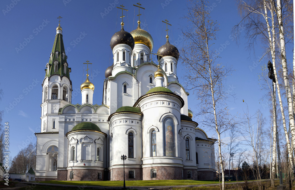 Church of Alexander Nevsky, Knyazhe ozero, Moscow Region, Russia