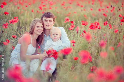 Happy young family 31