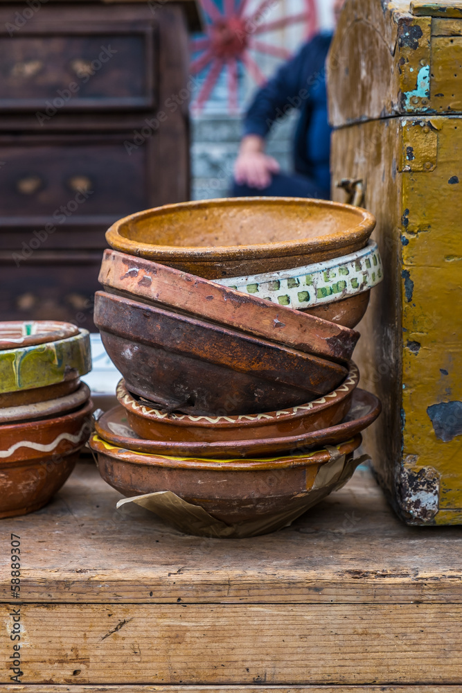 Fototapeta premium Old ceramic pots