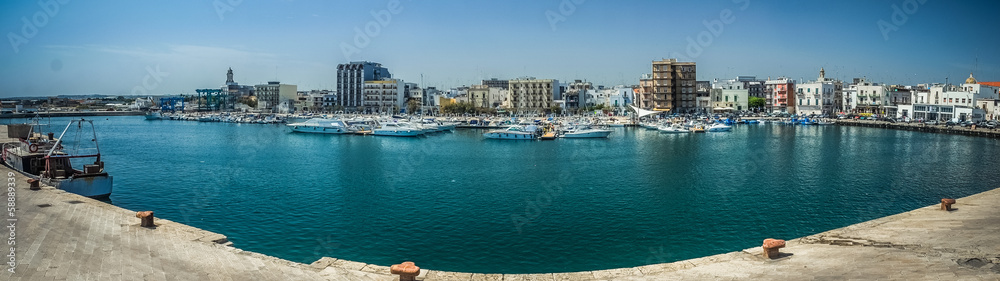 Mola di Bari's harbor