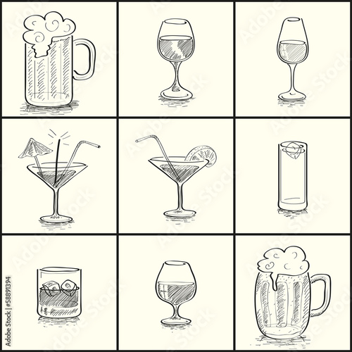 Drink Collection - Illustration