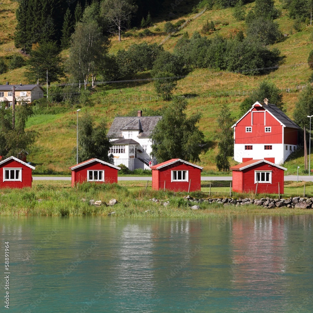 Fototapeta premium Nordfjord, Norway