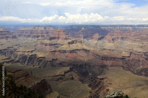 desert view sur le Grand Canyon, Arizona © fannyes