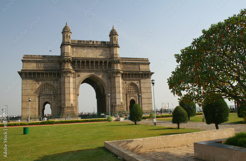 Fototapeta premium Atrakcje Bombaju
