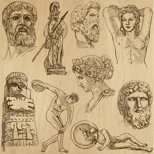 Native and old art around the World (set no.10)