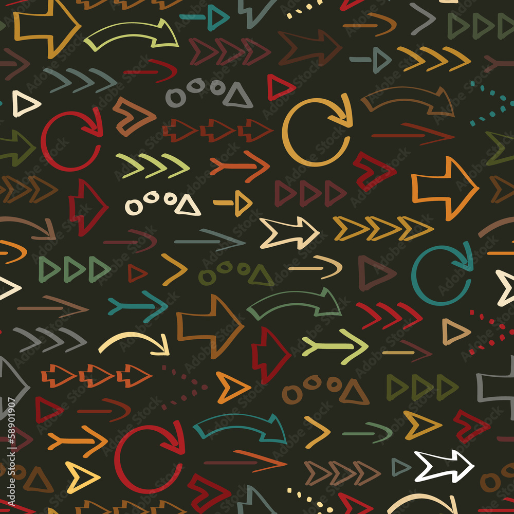 Arrow seamless pattern Arrow seamless pattern
