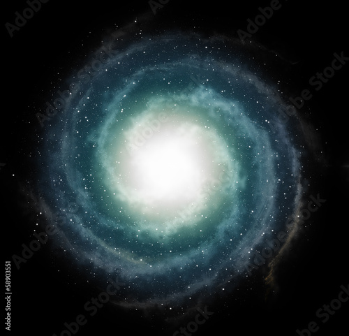 small stars on galaxy space backgrounds