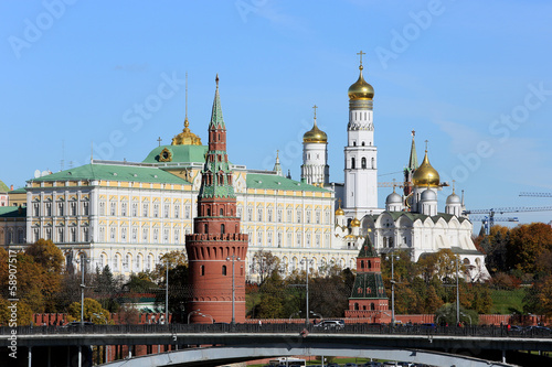 Кремль, Большой Москворецкий мост.