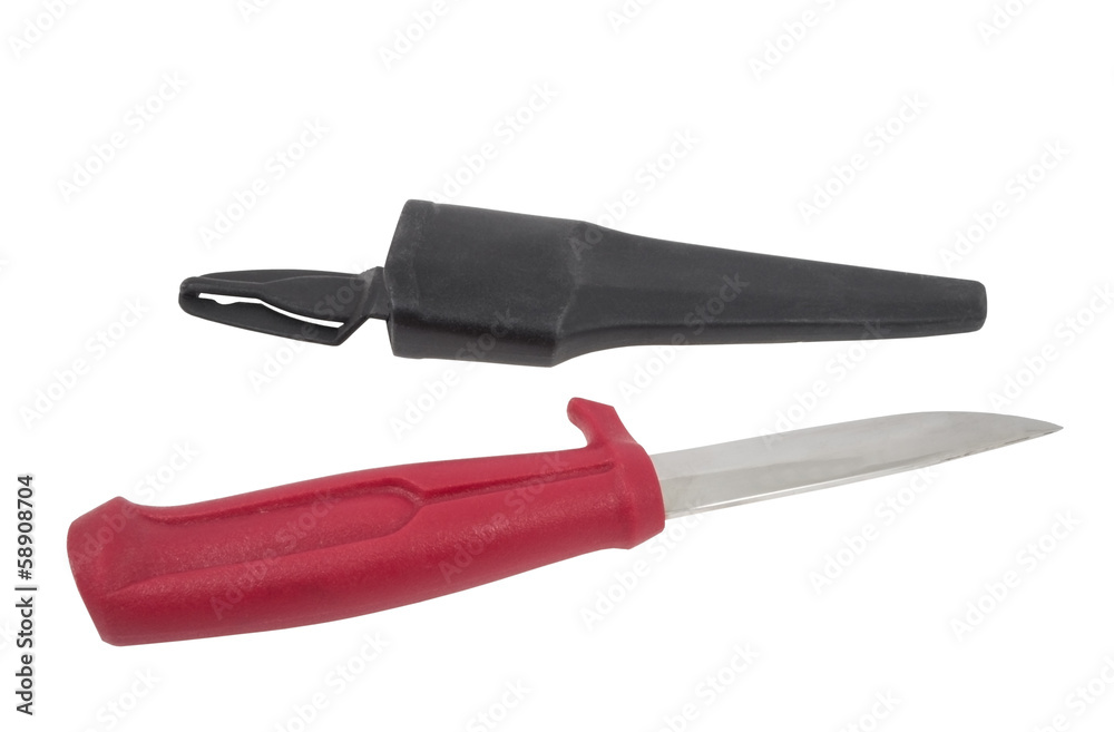 Kitchen knife and scabbards Kitchen knife and scabbards