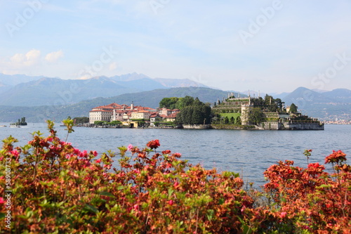 Borromeo Palace Island on Lake Maggiore, Italy © mary416
