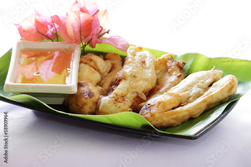 fried bananas