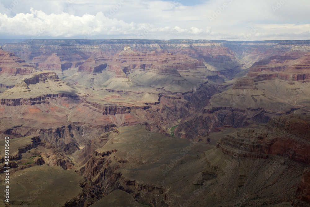 vue sur le Grand Canyon, Arizona