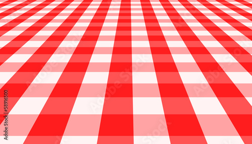 Vector red and white cloth