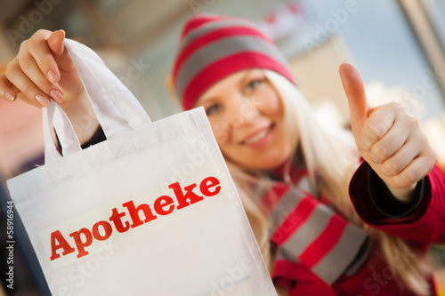 Obraz na płótnie apotheke