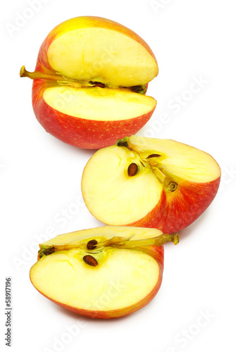 many apples isolate