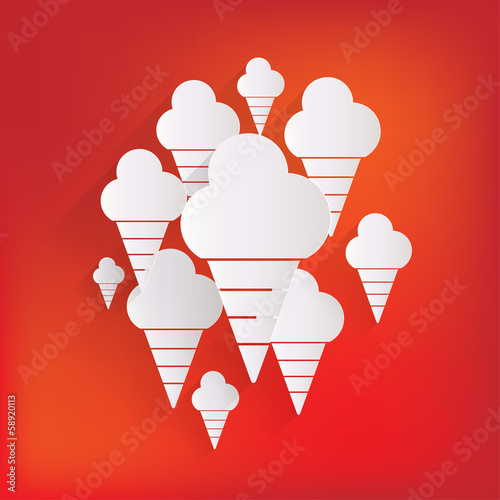 Ice cream web icon