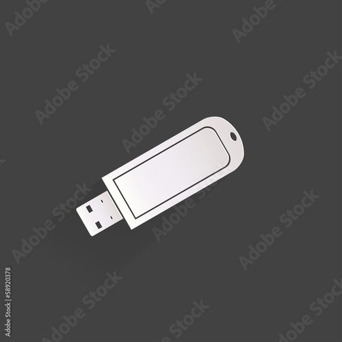 Usb flash drivo web icon