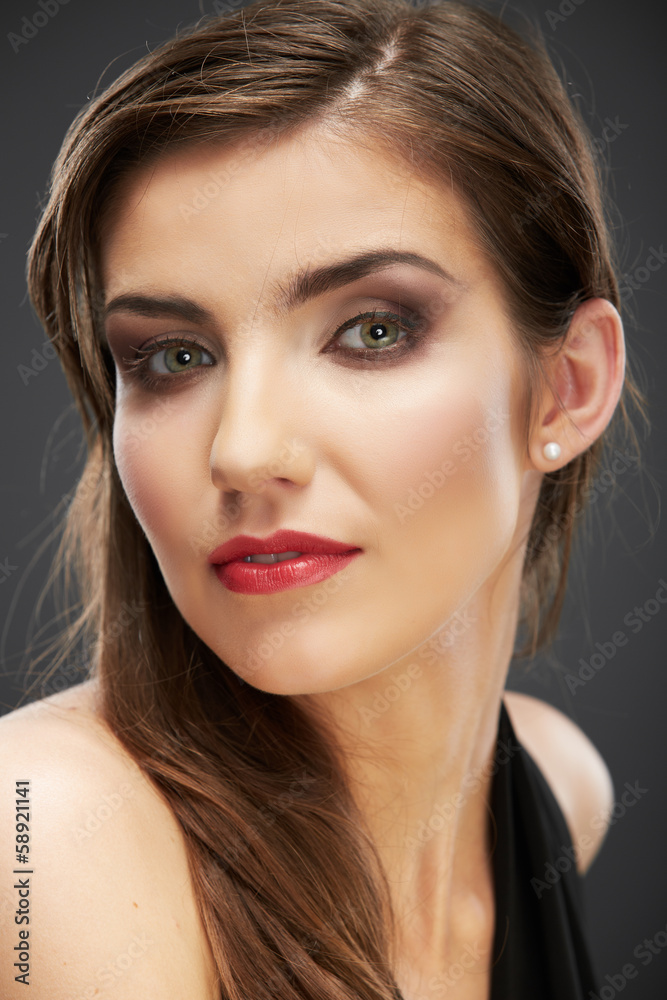 Closeup beauty studio shoot. Closeup beauty studio shoot.