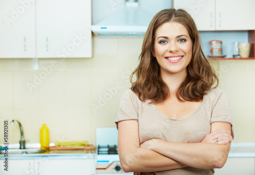 Woman in kitchen