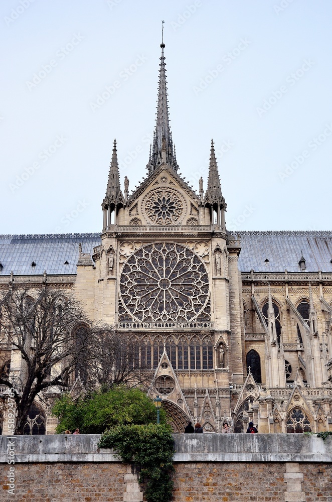 Obraz premium Notre Dame cathedral, Paris, France