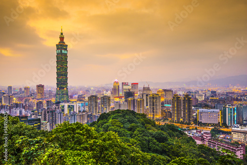 Taipei, Taiwan Skyline