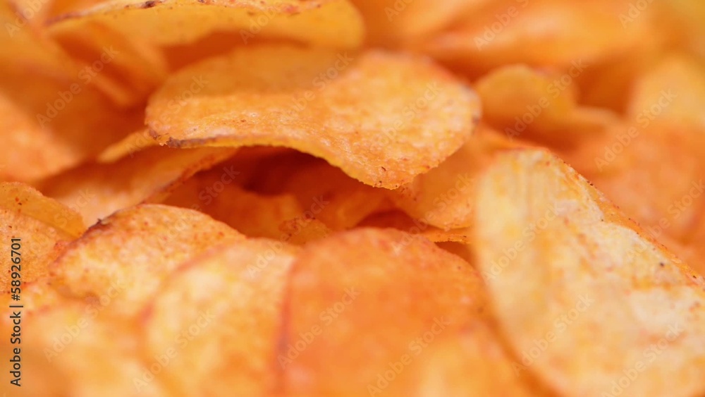 Rotating Potato Chips (Loopable)