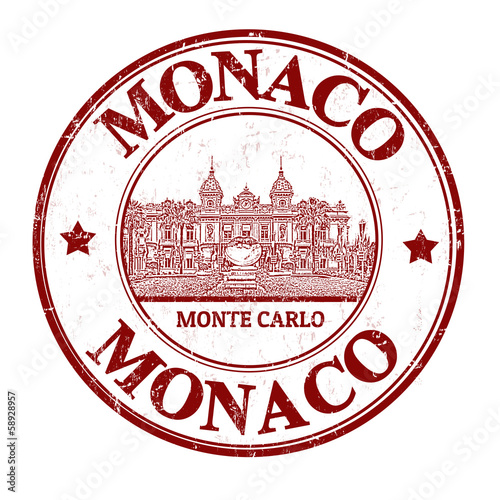 Monaco stamp