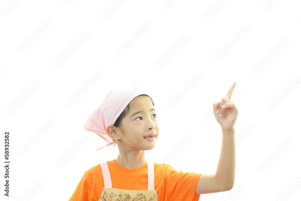 笑顔の女の子 笑顔の女の子